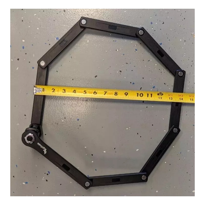 Euphree Combination Steel Folding Lock for Bicycle