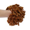 Scrunchie Volumizing Plain Big Hair Tie Bun (Ginger, One size)