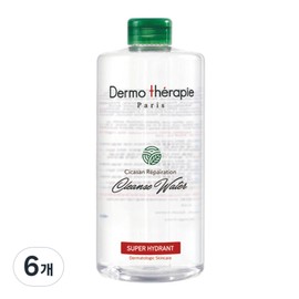 Dermotherapy Cicasan Micellar Cleanse Water, 500ml, 6 ea / 더모테라피 시카산 미셀라 클렌즈워터, 500ml, 6개