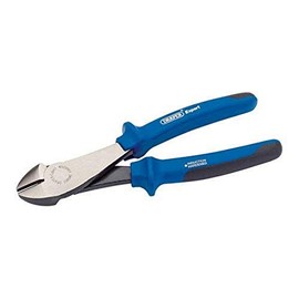 Draper Expert 68892 160 mm Heavy-Duty Soft-Grip High-leverage Diagonal Side Cutters , Blue
