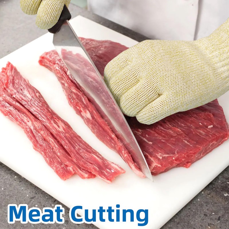 Schwer SlicePro Ultra-Durable ANSI A9 Cut Resistant Gloves PR1501, 10X