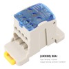 Power Junction Box DIN Rail Electrical Terminal Block Connector Distribution