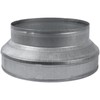 10" to 8" Inch Galvanized Steel Round Duct Reducer -