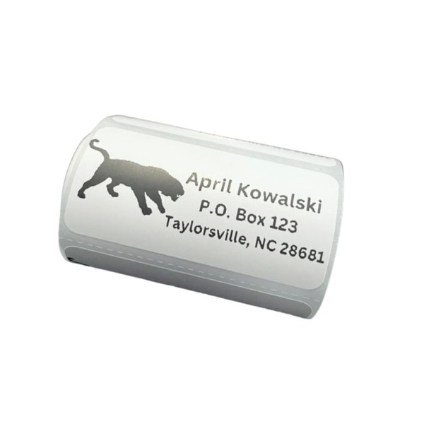 Custom Stickers, Tiger Return Address Labels, Address Stickers, Several Designs,