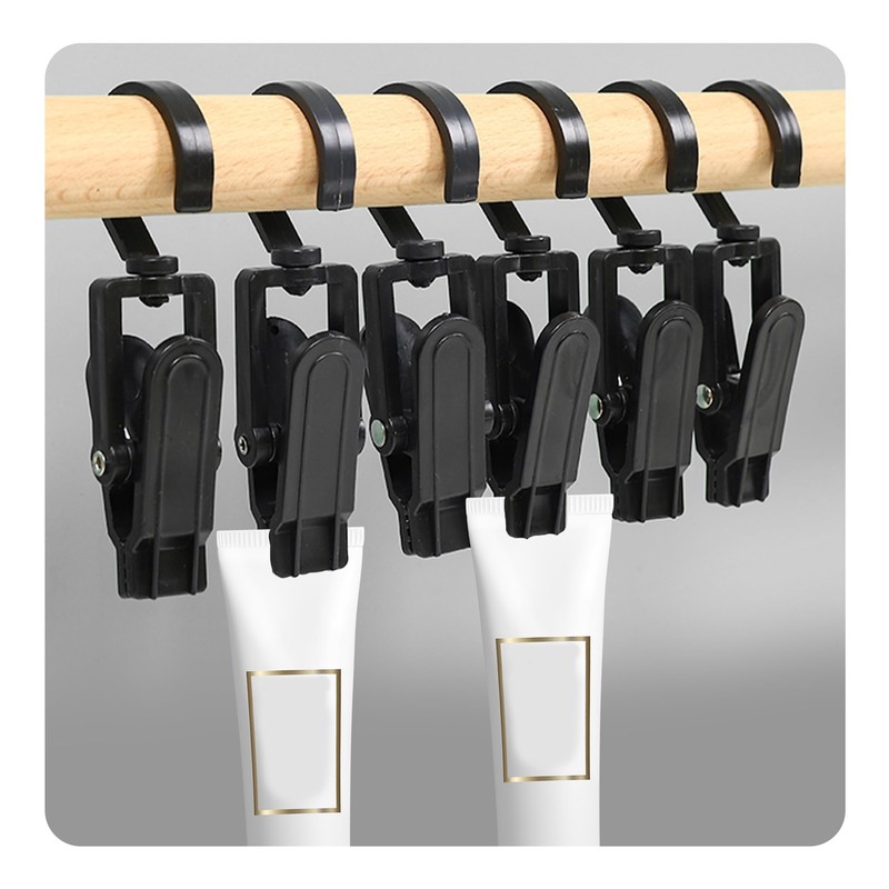 PDETVEO 24 PCS Super Strong Laundry Hooks, Plastic Clothes Pins