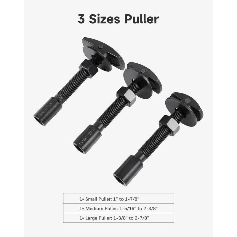 ACZCR 3Pcs Rear Axle Bearing Puller Tools Kit, Rear Axle
