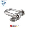 1 Piece 6 mm Stainless Steel Round Shackle V4A Short