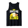 Funny Probiotic Food King Probiotics Gut Health Men Tank Top,