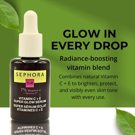 SEPHORA COLLECTION Super Glow Serum with Vitamin C+E 1.01 oz / 30 ml