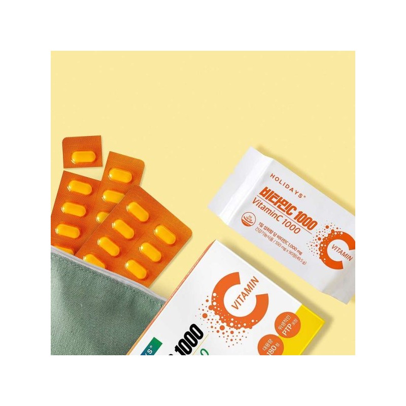 Holidays 홀리데이즈 비타민C 1000 4박스 720정 Holidays Vitamin C 1000