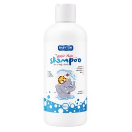 Babyton Atopic Skin Shampoo for Babies 400ml – Gentle, Natural & Organic Formula for Sensitive Skin, Eczema & Atopic Dermatitis – Vegan, Dermatologically Tested, Free from Parabens, Sulfates, Gluten