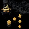 Crocon® Yellow Aventurine Platonic Solids Set 5 Pcs 15-20 mm