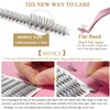 Eyelash Extensions Set, Missicee False Lash Extension Set for Eyelash