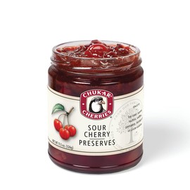 Chukar Cherries Sour Cherry Preserves (Pack of 4)