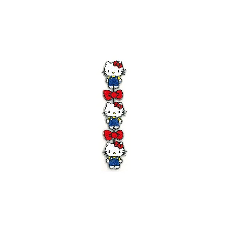 KIYOHARA Sanrio Characters Mini Seal Patch Iron On KT Kitty