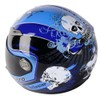 Nitro Hellrazor Full Face Helmet (Blue/Black, X-Large)