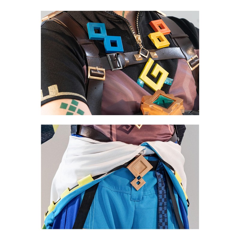 OSIAS Genshin Impact Kinich Cosplay Costume (L)