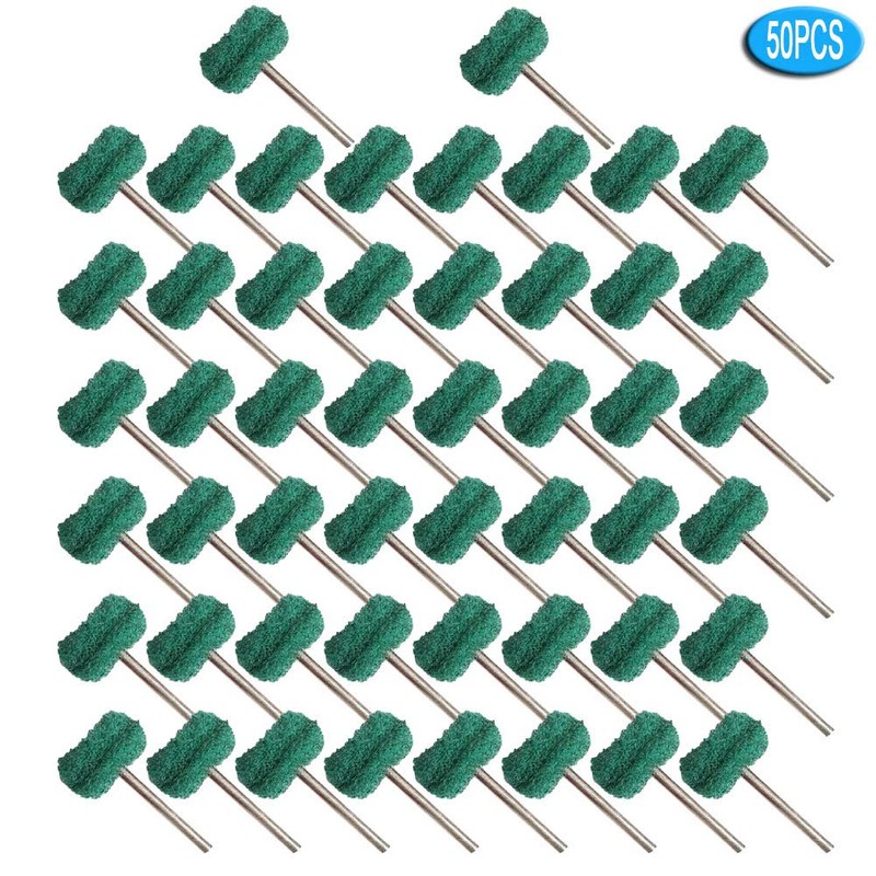 FPPO 50PCS Abrasive Buffing Polishing Wheel Set For Rotary Tool,Removal