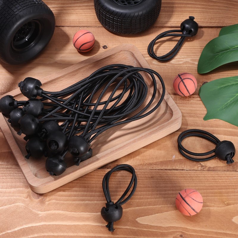 20 Pcs Soccer Bungee Cords - 5.9 Inch Bungee Straps