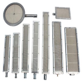 ZBMZB BBQ Infrared Burner Stainless Steel Ceramics Gas Burner Infrared Ceramic Burner (Square 27.3x3.7inch)