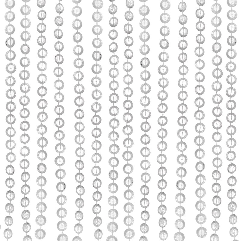 Tosnail 200 ft Crystal Beads String Beads Chain Garland Roll