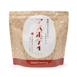 コナミスポーツクラブ ホエイプロテイン アスボディ(500g/ミルクティー味) 保存料・着色料不使用