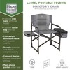 TIMBER RIDGE Lightweight Camping Chair, Portable Laurel Director's Chair with