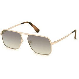 GUESS Men's Classic Sunglasses, Gold, 58/15/150
