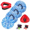 Wa.IE Jiemi 4 Pack Spin Mop Replacements Head Compatible for