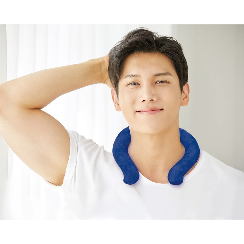 Topran Thermal Neck Ring with Cover, Large, Navy