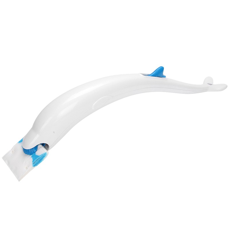 Disposable Toilet Cleaning System Disposable Toilet Brush Kit with 12pcs