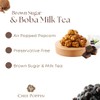 CHEF POPPIN Gourmet Coated Popcorn, Brown Sugar Boba Milk Tea