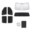 SHINELINERS 6pcs Car Window Shades for Dodge RAM 2500 3500