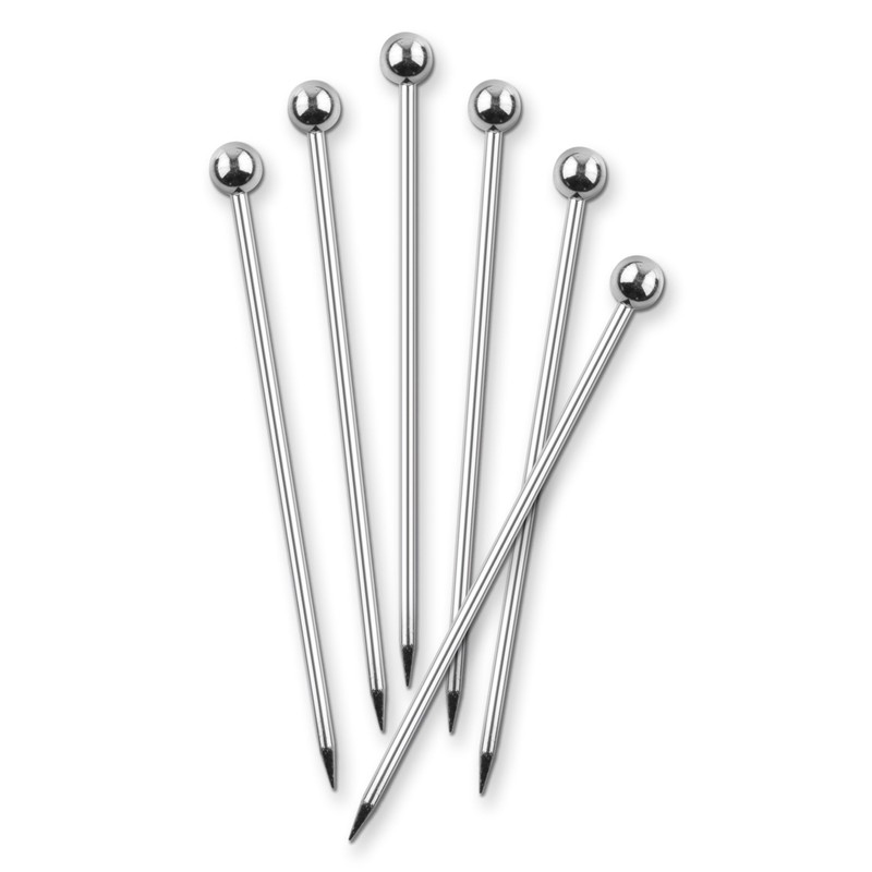 Final Touch Stainless Steel Cocktail Picks (FTA7307-15)