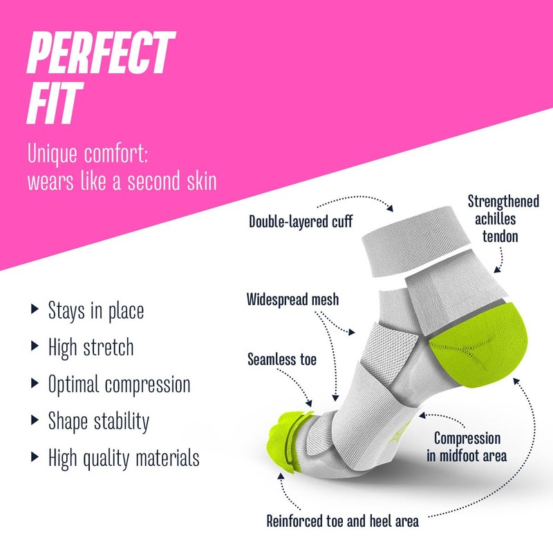 INCYLENCE ULTRALIGHT Running Socks Short for Men and Women with
