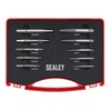 Sealey AK8187 10PC Step Drill Screw/Bolt Extractor Set