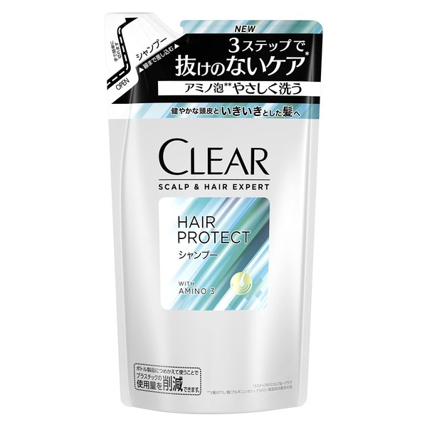 CLEAR Hair Protection for Men, Scalp Care, Scalp Shampoo, Refill, 9.5 oz (280 g)