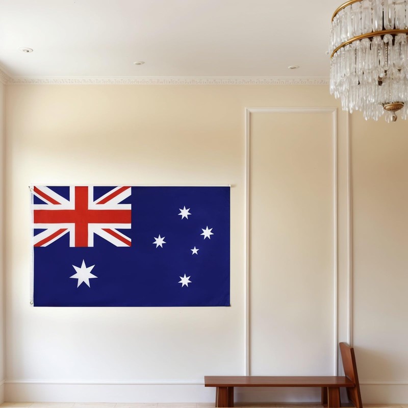 2 Pack 3 x 5 FT Australia Flags, Australian National