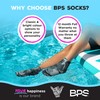 BPS 'Second Skin' Water Socks (Grey Camo - Low Cut