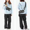 Chums Wearable Sling Shoulder Bag Sweat Nylon Love Shoulder Bag
