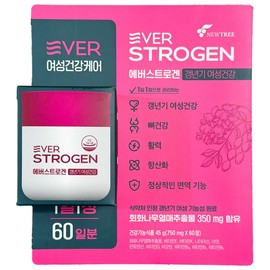 Nutri Everestrogen 60 Tablets, 1 Tablet a Day for Menopausal Women's Health / 뉴트리 에버스트로겐 60정 갱년기 여성건강 1일1정 뉴트리 에버스트로겐 60정