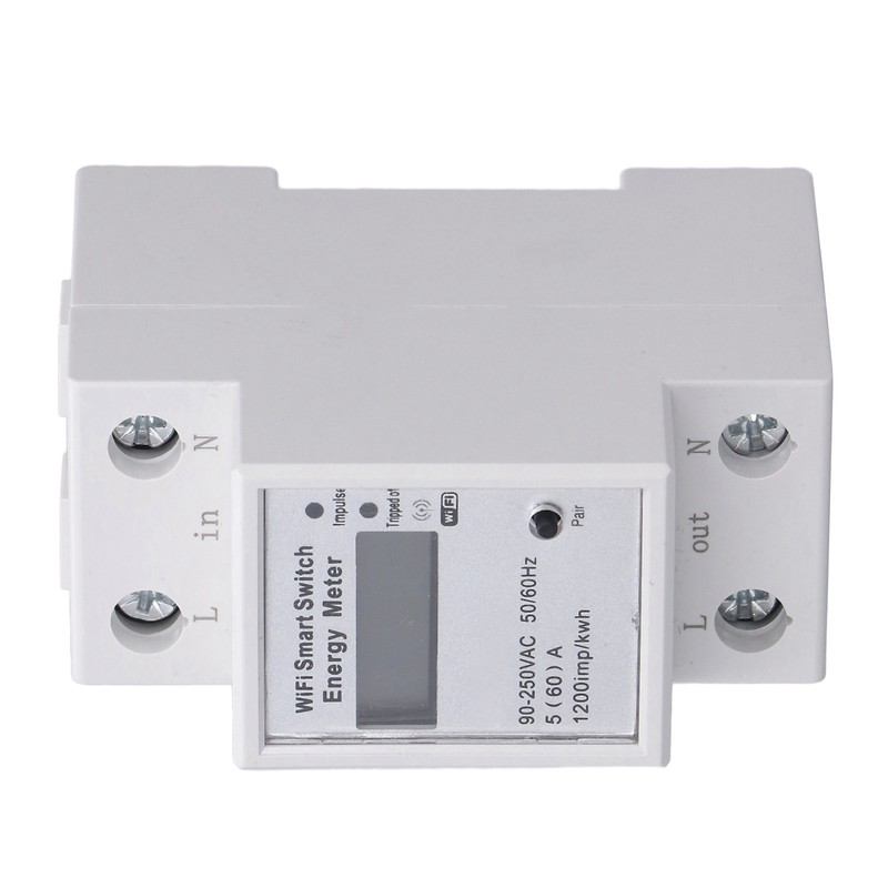WIFI Smart Energy Meter LCD Display Household for Tuya 1