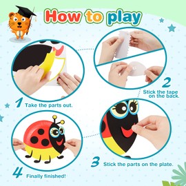 Bastelset Kinder 3 4 5 6 Jahre, Gralal Geschenk Mädchen 3-7 Jahre Kinderspielzeug ab 3-6 Jahre Basteln Kinder Spielzeug 3-6 Jahre Mädchen Bastel Sachen Geburtstagsgeschenk für Mädchen 3 4 5 6 Jahre