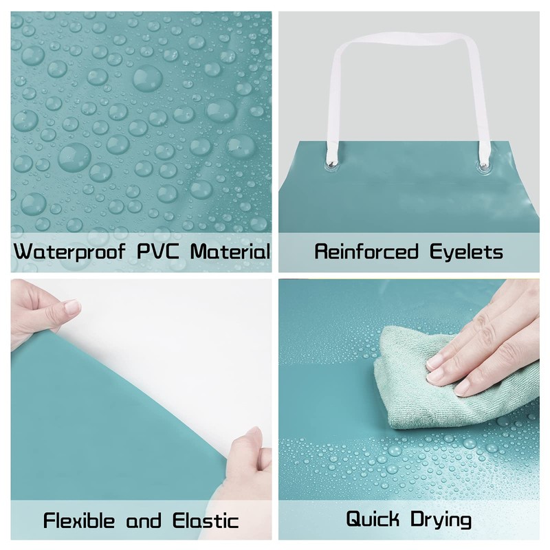 Surblue Waterproof Rubber Vinyl Apron Project Industrial Chemical Resistant Work