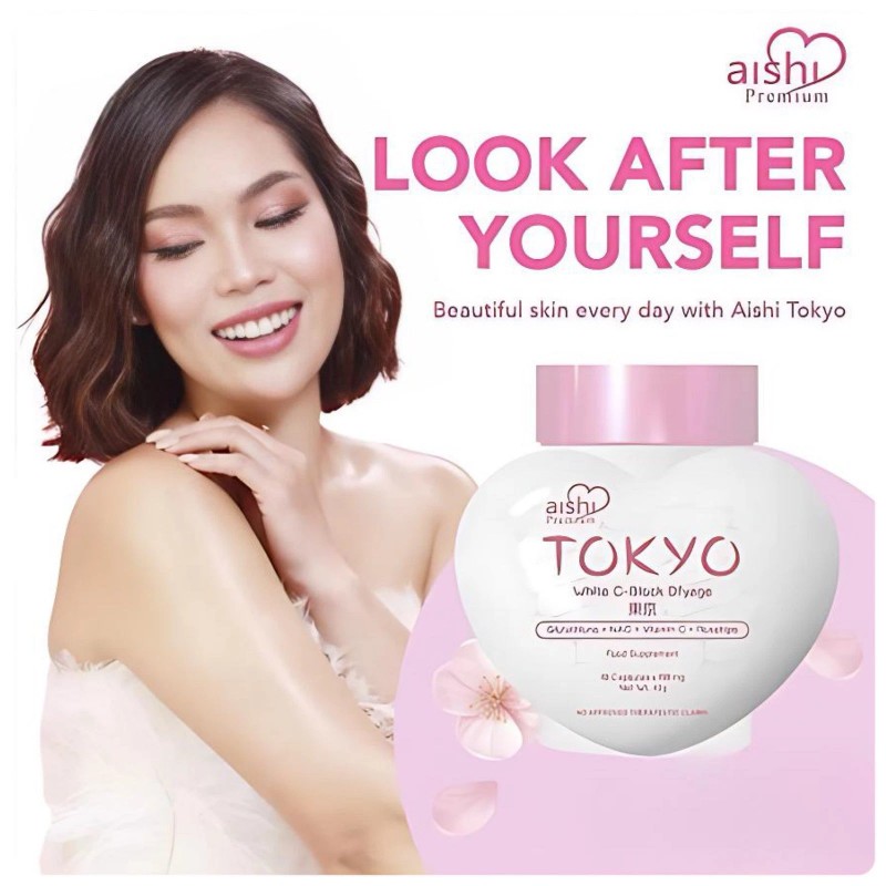 Aishi Premium Tokyo White C-Block Dfyage Glutathione