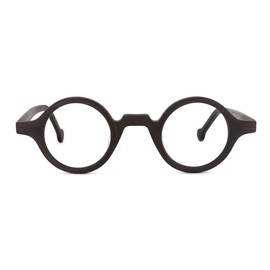 Zeelool Vintage Small Round Blue Light Blocking Reading Glasses for Men Women, Retro Wood Grain Readers Computer Eyeglasses Anti Eyestrain/UV Arale FA0176-01(Burnt-Umber, 2.25)