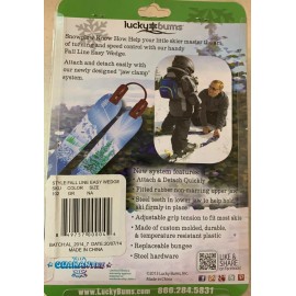 LUCKY BUMS Easy Wedge Fall Line Ski Tip Connector - Green NEW