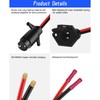 SKARORING Trolling Motor Plug & Receptacle 12V - Quick Release