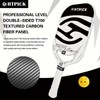 [14mm]T700 Carbon Fiber pickleball paddle Super Gritty Rock Surface, Wind-Tunnel