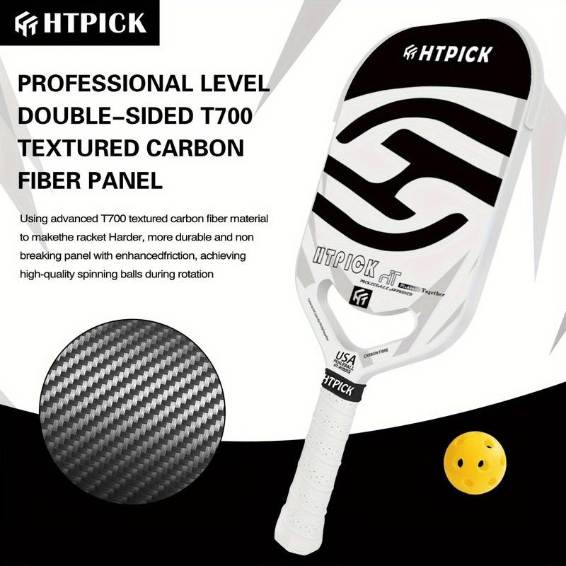 [14mm]T700 Carbon Fiber pickleball paddle Super Gritty Rock Surface, Wind-Tunnel